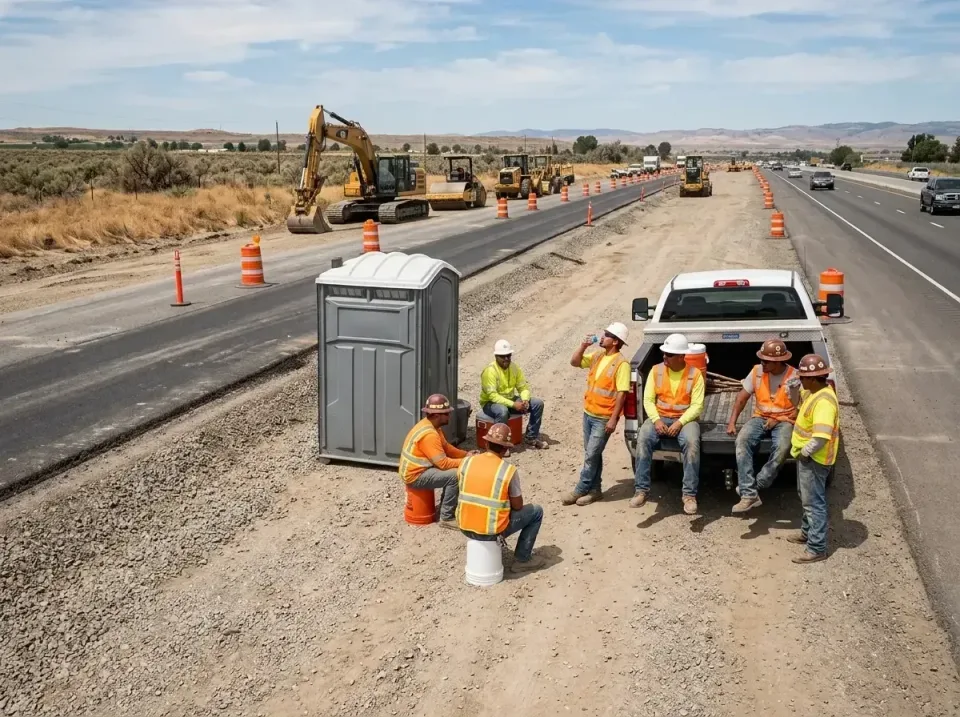 highway-road-construction-crew-007 — frequently asked questions, Porta Potty and Restroom Rentals in Erath, LA